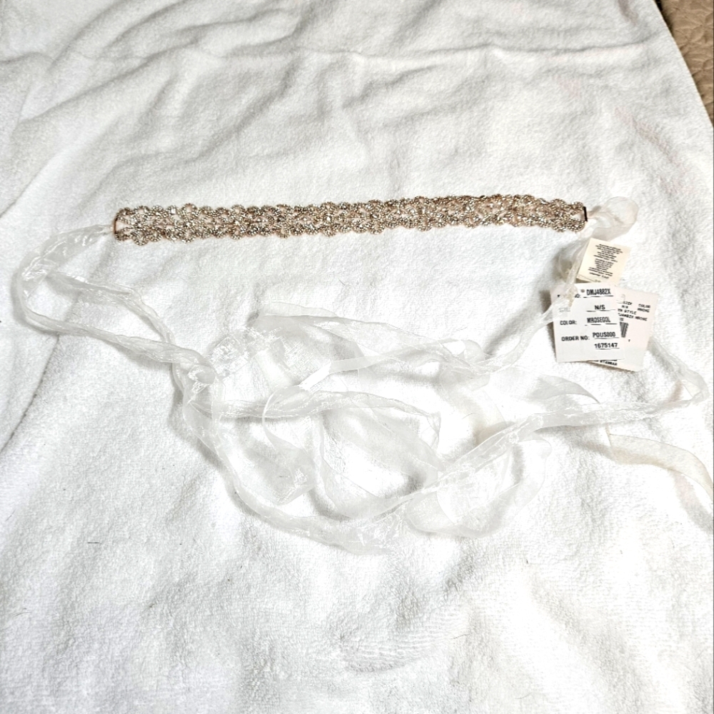 David's Bridal Rhinestone Sash